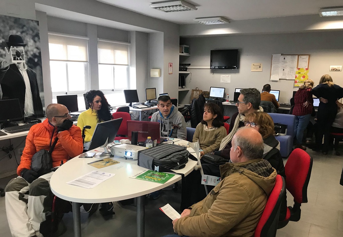 Fotografía de los participantes en el curso