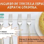1º Concurso de tortilla española ASPAYM Córdoba