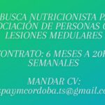 Se busca Nutricionista