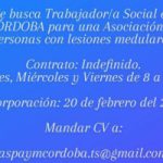 Se busca Trabajador/a Social en Córdoba